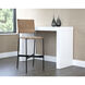 Omari 47 inch Suede Light Tan Leather Barstool